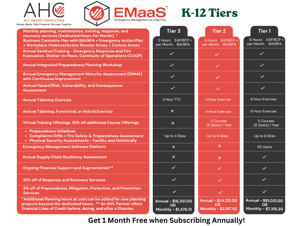 EMaaS K-12 Schools