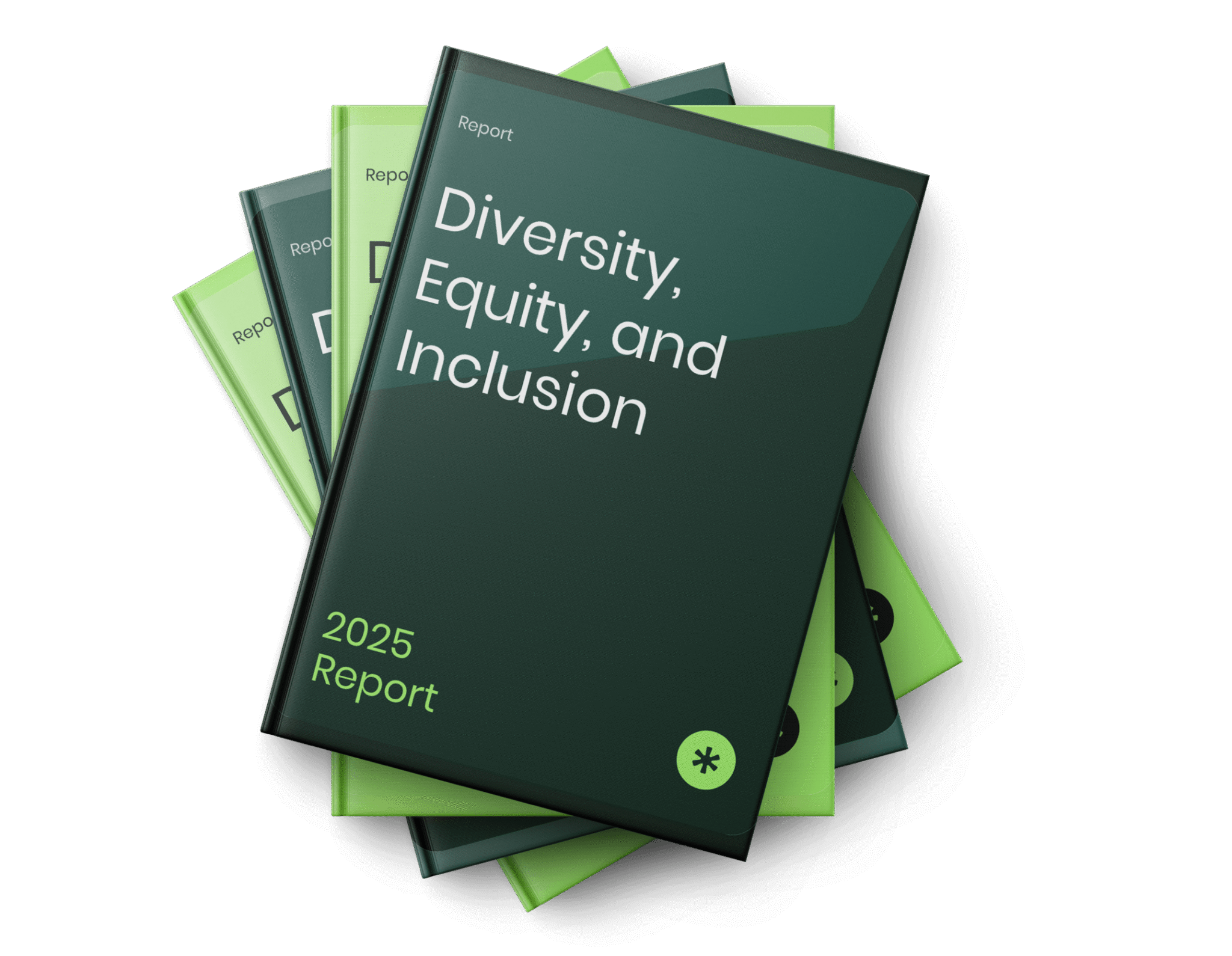 Stack of Diversity, Equity, Inclusion reports.